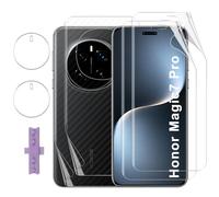 Lutree para Honor Magic 7 Pro: 2+2+2 Piezas TPU Pantalla Protector + Trasera Película Protectora + Cristal Templado Protector de Lente de Cámara, HD Anti-Arañazos Película