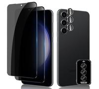 Lutree para Samsung Galaxy S23 Plus/S23+ 5G Anti-Espía Cristal Templado, 2+1 Piezas Protector de Pantalla de Privacidad + Protector de Lente de Cámara, Anti-Arañazos Antiespias Película Protectora