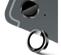 Lutree para Samsung Galaxy Tab S10 FE/ S10 FE Plus/ S9 FE/ S9 FE Plus Protector de Lente de Cámara, 2 Piezas 9H Lentes Individuales Película Protectora, Aro Metálico +Cristal Templado, HD -Negro