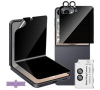Lutree para Samsung Galaxy Z Flip 8 Anti-Espía Protector de Pantalla, 1+1+1