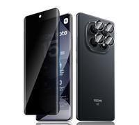 Lutree para Xiaomi Redmi Note 15 5G/ Poco M8 5G Anti- Espía Cristal Templado, 1+1 Piezas 3D Protector de Pantalla de Privacidad + Protector de Lente de Cámara, Antiespias Película Protectora