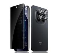 Lutree para Xiaomi Redmi Note 15 Pro Plus/Note 15 Pro+ 5G/ Poco M8 Pro Anti- Espía Cristal Templado, 1+1 Piezas 3D Protector de Pantalla de Privacidad + Protector de Cámara, Película Protectora