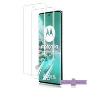 Lutree Protector de Pantalla para Motorola Moto Edge 40/40 Neo, 2 Piezas Película de Hidrogel Flexible, Anti-Arañazos Sin Burbujas Pantalla Protector, HD Transparente Película Protectora