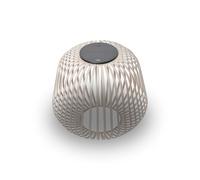 LUUK Studio Linterna Solar LED Exterior, Farolillo Portátil Inalámbrica, Lámpara de mesa USB-C, IP65 Resistente al Agua, Luz Cálida Regulable para Exteriores, Balcón, Jardín, Terraza, Patio, Marrón