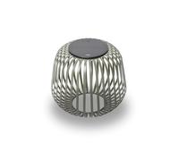 LUUK Studio Linterna Solar LED Exterior, Farolillo Portátil Inalámbrica, Lámpara de mesa USB-C, IP65 Resistente al Agua, Luz Cálida Regulable para Exteriores, Balcón, Jardín, Terraza, Patio, Verde