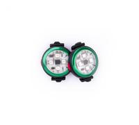 Luz de seguridad recargable Luumi LED V2 para perros - Curli - Color: Verde