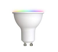LUUMR bombilla LED Smart Home en blanco mate, | bombilla incandescente, gu10, 2700 k blanco cálido - 6500 k luz, rgb