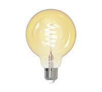 LUUMR LED E27 4,9W LED-Filament-Globe hecho de Vidrio (E27)