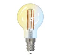 LUUMR LED LED-Filament E14 Tropfen en Blanco hecho de Vidrio (E14)