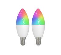 LUUMR Smart E14 4.9W CCT RGB ZigBee Tuya Hue 2pcs EC:EPREL:1881875