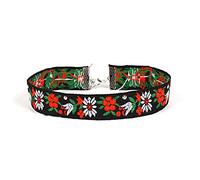 Luunay temperamento moda personalidad collar mujeres europeo y americano joyería étnica gargantilla bordado collar accesorios moda femenina