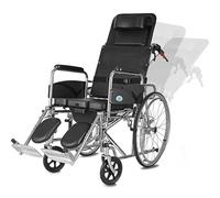 LuusMm Silla De Ruedas Autopropulsada Manual Liviana, Silla Con Inodoro Para Cabecera De Usos Múltiples, Silla De Ruedas Para Ducha Con Mesa De Comedor Y Silla De Transporte Con Respaldo Alto