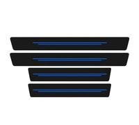 LUUXWPFZ 4 Piezas Pegatina Umbral de Coche, para VW Touran II 2015-2019 2020 2021 2022 2023 2024 2025 Protectores de Umbral de Puerta de Coche de Fibra de Carbono, Decoración Accesorios,B