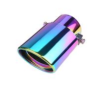 LUUXWPFZ Cola de Escape, para Suzuki Swift 2017-2021 2022 2025 2026 Terminales de Escape, Puntas de Escape Silenciador Acero Inoxidable, Cola de Escape Accesorios,B