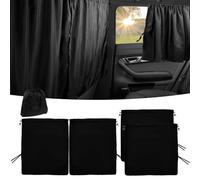 LUUXWPFZ Cortina Divisoria Coche, para BMW 1 Series F52 2017-2023, Parasol Ocultante Coche Privacidad Habitáculo Separador Asientos Traseros Ventanas Lona,4Pcs