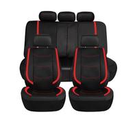 LUUXWPFZ Fundas Asientos Coche, para Fiat Seicento/Seicento S/Sport/Sporting Abarth/600(187) Cubiertas de Asiento Delanteros Traseros, Cómodo Transpirable Cubreasientos Accesorios Interior,B