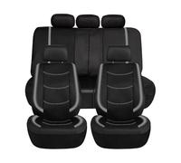 LUUXWPFZ Fundas Asientos Coche, para Fiat Seicento/Seicento S/Sport/Sporting Abarth/600(187) Cubiertas de Asiento Delanteros Traseros, Cómodo Transpirable Cubreasientos Accesorios Interior,C