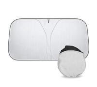 LUUXWPFZ Parasol Coche Delantero, para VW Golf 4 5 6 7 Passat Lupo Polo 6R Parasol Coche Delantero Parabrisas Plegable, con Anti UV Rayos, Mantiene el Coche Más Fresco,L(145 * 80cm)