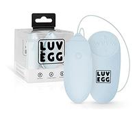 LUV EGG Huevo Vibrador - Verde - con Control Remoto para un Juego Emocionante - Adecuado para Parejas y Principiantes: 10 Modos, Impermeable, Recargable