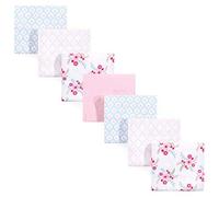 Luvable Friends 7 Piece Flannel Receiving Blanket, Blue, One Size