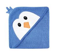Luvable Friends Animal Face Hooded Towel, Blue Penguin by BabyVision
