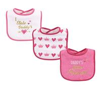 Luvable Friends Baberos unisex de algodón con relleno de fibra, talla única