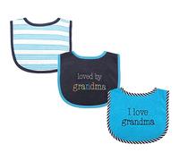 Luvable Friends Baberos unisex de algodón para bebé, con relleno de fibra, tamaño único