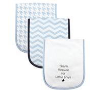 Luvable Friends Baby Burp Cloths for Boys, Thank Heaven by Luvable Friends