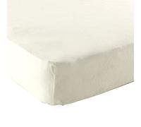Luvable Friends Fitted Knit Crib Sheet, Ecru by Luvable Friends