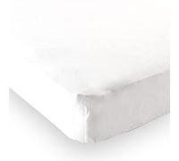 Luvable Friends Fitted Knit Crib Sheet, White by Luvable Friends