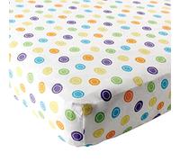 Luvable Friends Fitted Pack n Play Sheet, Yellow Geometric Print by Luvable Friends