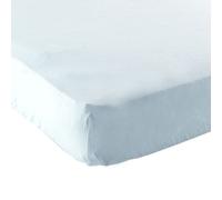 Luvable Friends Fitted Portable Crib Sheet, Blue by Luvable Friends