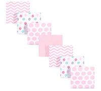 Luvable Friends Flannel Receiving Blanket 7 Piece, Giraffe, One Size