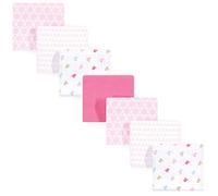 Luvable Friends Flannel Receiving Blanket 7 Piece, Giraffe, One Size