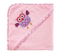 Luvable Friends Hooded Towel, Pink Owl by Luvable Friends