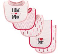 Luvable Friends - Juego de babero y tela para eructos, unisex, talla única