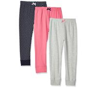 Luvable Friends - Pantalones unisex de algodσn para bebι, color azul marino, lunares, 4 niρos pequeρos