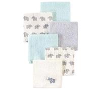 Luvable Friends Toalla unisex de algodón súper suave, diseño de elefante con sombrero, talla única