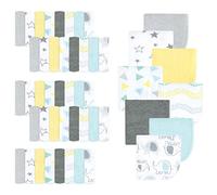 Luvable Friends Toallitas unisex de algodón rico, elefante básico para niño, talla única