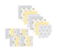 Luvable Friends Washcloths, Bee, One Size, 24 Count