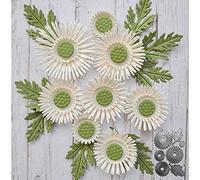 Luvadeyo Sunflowers Metal Cutting Dies, Valentine's Day Die Cortes for Scrapbooking DIY Album, Flower Leaf Card Making Decor Paper Craft Party Wedding Decorations