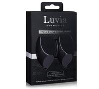 Luvia Cosmetics - Esponja de maquillaje con forma de diamante, color negro