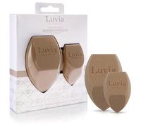 Luvia Cosmetics - Esponja de maquillaje XXL y esponja cosmética en set - Blender Elegance Coffee