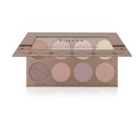 Luvia Highlighter Palette - Prime Glow Make Up - Maquillaje fino y brillante, paleta de alta calidad para piel oscura y clara, cosméticos veganos