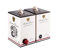 Luvit & Lumoè | Refosco dal Peduncolo Rosso IGT TreVenezie | Vino tinto italiano | Bag in Box | 2 X 5 Litros = 13 botellas