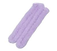 LUVIVO Limpiapipas Artificiales Pelo De Conejo 20mm Enrollados 5 Unidades Palitos Peludos Bricolaje Animales Tallos De Chenilla Suaves Fáciles De Moldear(Purple)