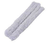 LUVIVO Limpiapipas Artificiales Pelo De Conejo 20mm Enrollados 5 Unidades Palitos Peludos Bricolaje Animales Tallos De Chenilla Suaves Fáciles De Moldear(Light Grey)