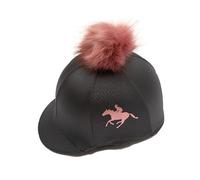Luvponies personalizada sombrero de montar cubierta con silueta de caballo y jinete