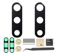 LUVSS 2 Pack Cristal Lente De Cámara para Samsung Galaxy Note 10+ Plus Repuesto Tapa Original Trasera Vidrio Kit de Reparación SM-N975F/DS