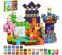 LUVTOY Bloques Magneticos Construccion Niños - 150 Piezas Magneticas niños
